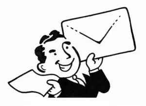 man envelope 300x218 - Letter2Mail